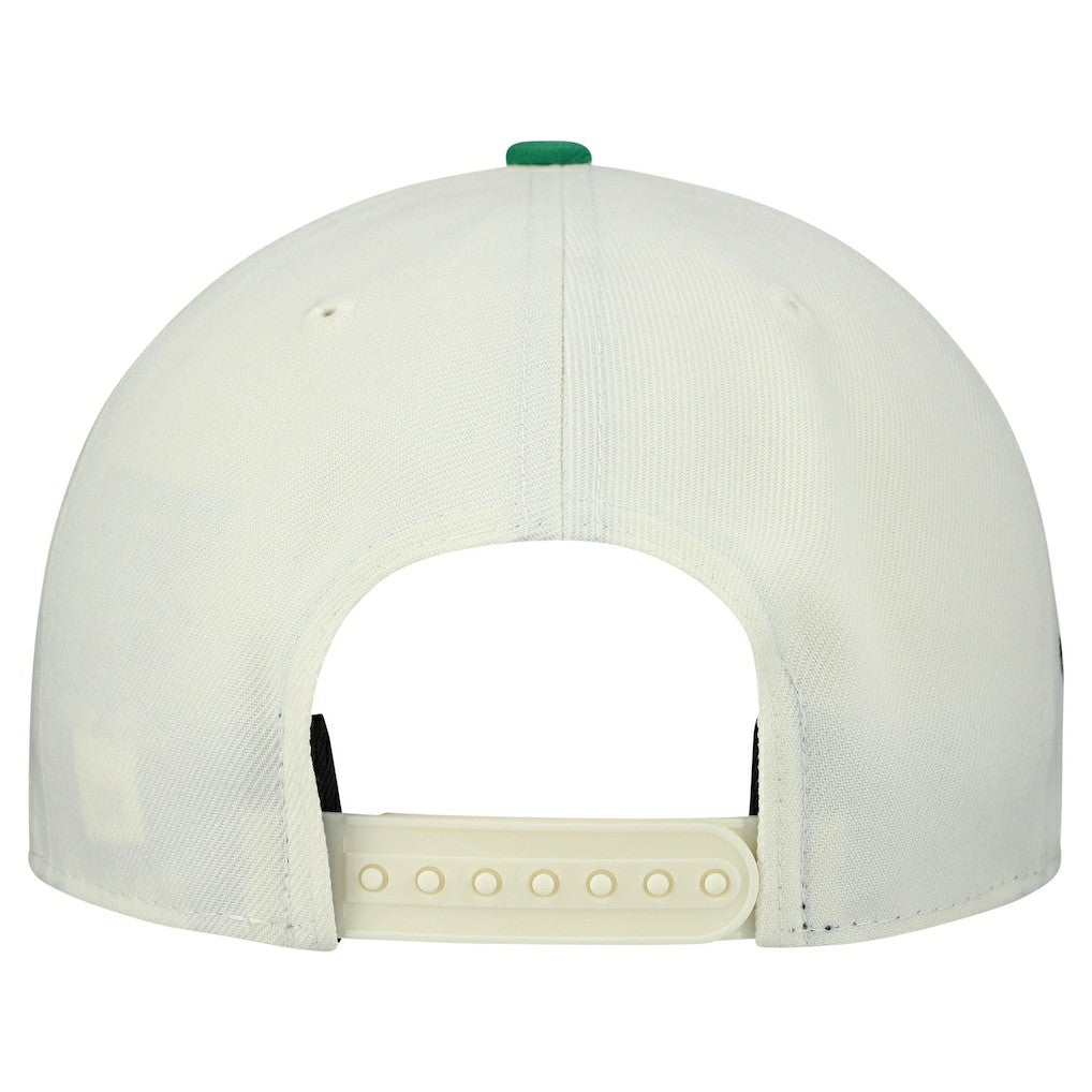 Philadelphia Eagles New Era Upside Down 9FIFTY A-Frame Snapback Hat Cream
