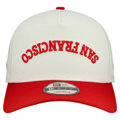 San Francisco 49ers New Era Upside Down 9FIFTY A-Frame Snapback Hat Cream