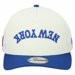 New York Giants New Era Upside Down 9FIFTY A-Frame Snapback Hat Cream