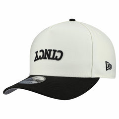Cincinnati Bengals New Era Upside Down 9FIFTY A-Frame Snapback Hat Cream