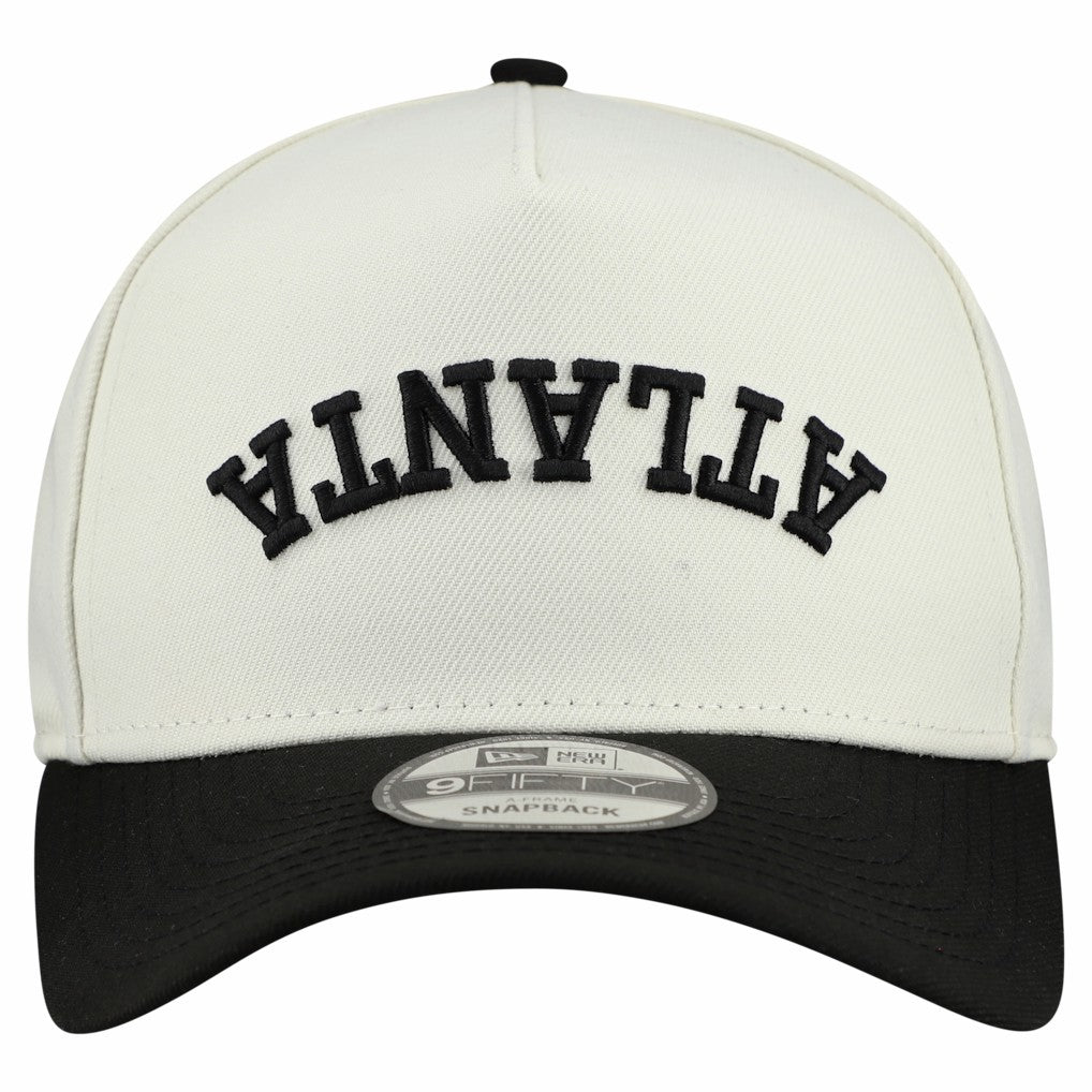 Atlanta Falcons New Era Upside Down 9FIFTY A-Frame Snapback Hat Cream