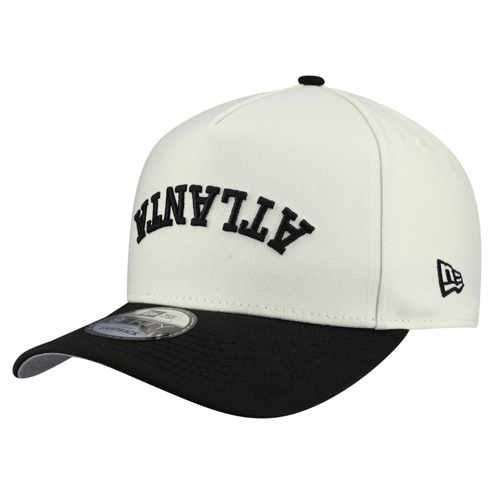 Atlanta Falcons New Era Upside Down 9FIFTY A-Frame Snapback Hat Cream