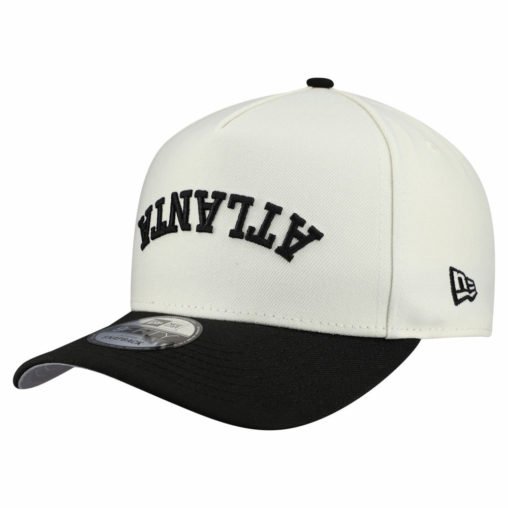 Atlanta Falcons New Era Upside Down 9FIFTY A-Frame Snapback Hat Cream