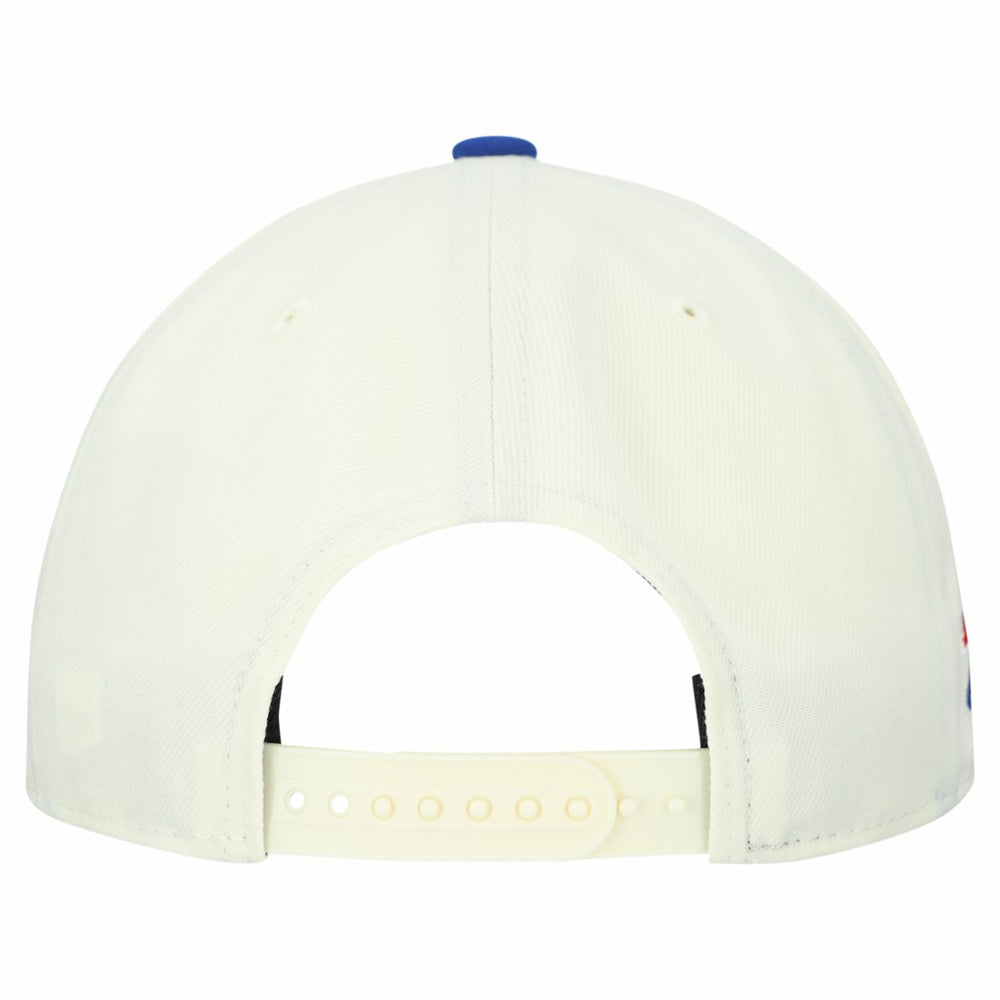 Buffalo Bills New Era Upside Down 9FIFTY A-Frame Snapback Hat Cream