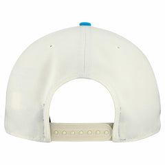 Carolina Panthers New Era Upside Down 9FIFTY A-Frame Snapback Hat Cream