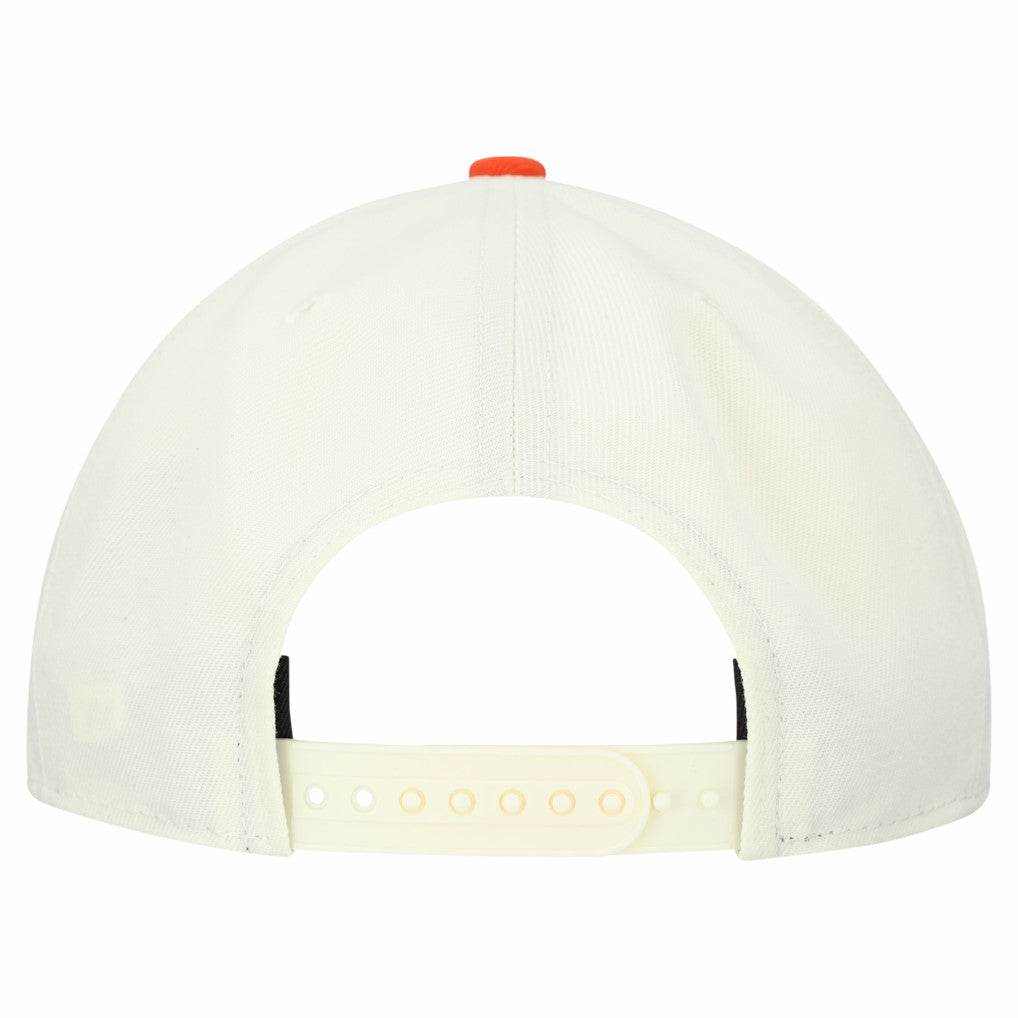 Denver Broncos New Era Upside Down 9FIFTY A-Frame Snapback Hat Cream