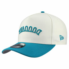 Jacksonville Jaguars New Era Upside Down 9FIFTY A-Frame Snapback Hat Cream