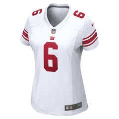 Nike Jaxson Dart New York Giants Women's Game Jersey White