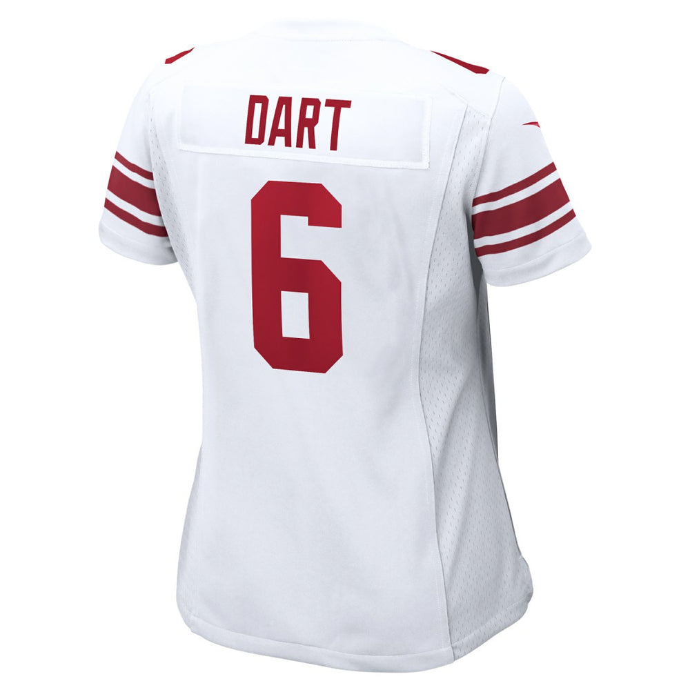 Nike Jaxson Dart New York Giants Women's Game Jersey White