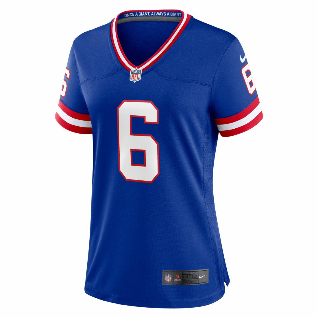 Nike Jaxson Dart New York Giants Women's Alternate 2 Classic Game Jersey Royal