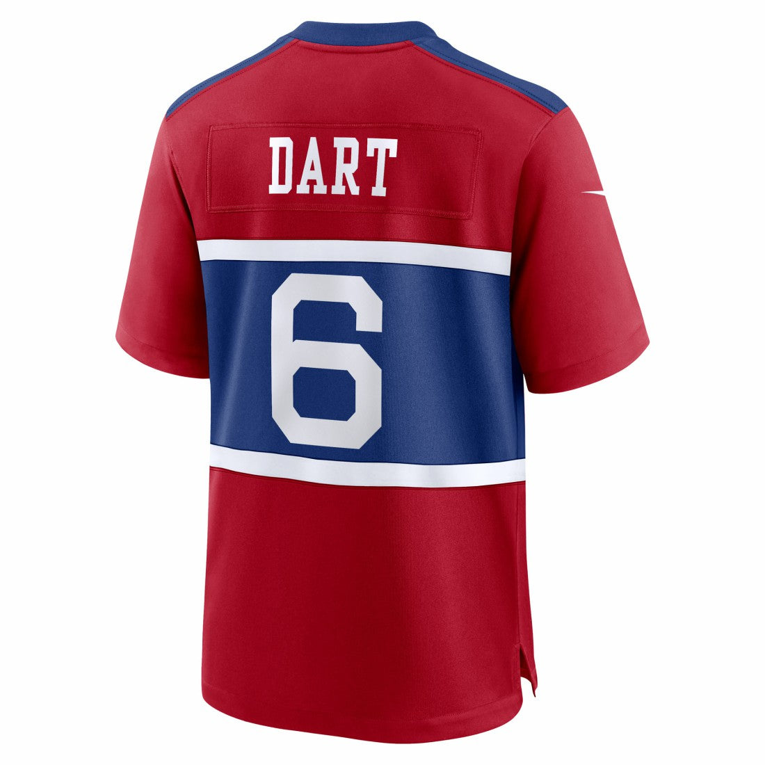 Nike Jaxson Dart New York Giants Alternate Century Red Game Jersey Red