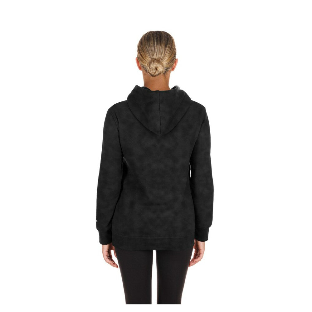 Chicago Cubs New Era Women's Día de Muertos Mineral Wash Hoodie Sweatshirt - Black - New Era Lifestyle