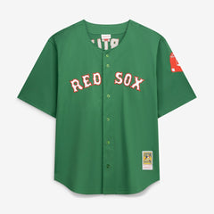 David Ortiz Boston Red Sox Mitchell & Ness Big & Tall Cooperstown Collection Mesh Batting Practice Jersey - Kelly Green - Mitchell & Ness Online