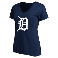 Tarik Skubal Detroit Tigers Profile Women's Plus Size Name & Number V-Neck T-Shirt - Navy - MLB Discount