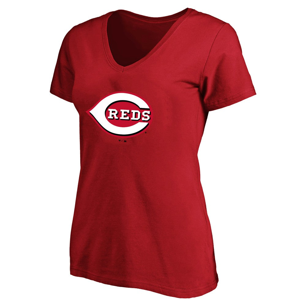 Elly De La Cruz Cincinnati Reds Profile Women's Plus Size Name & Number V-Neck T-Shirt - Red - MLB Online
