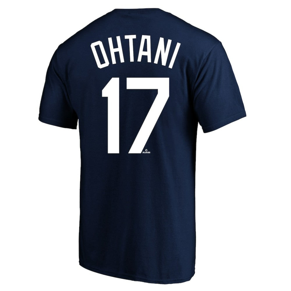 Shohei Ohtani Los Angeles Dodgers Profile Big & Tall Player Name & Number T-Shirt - Navy - MLB Discount