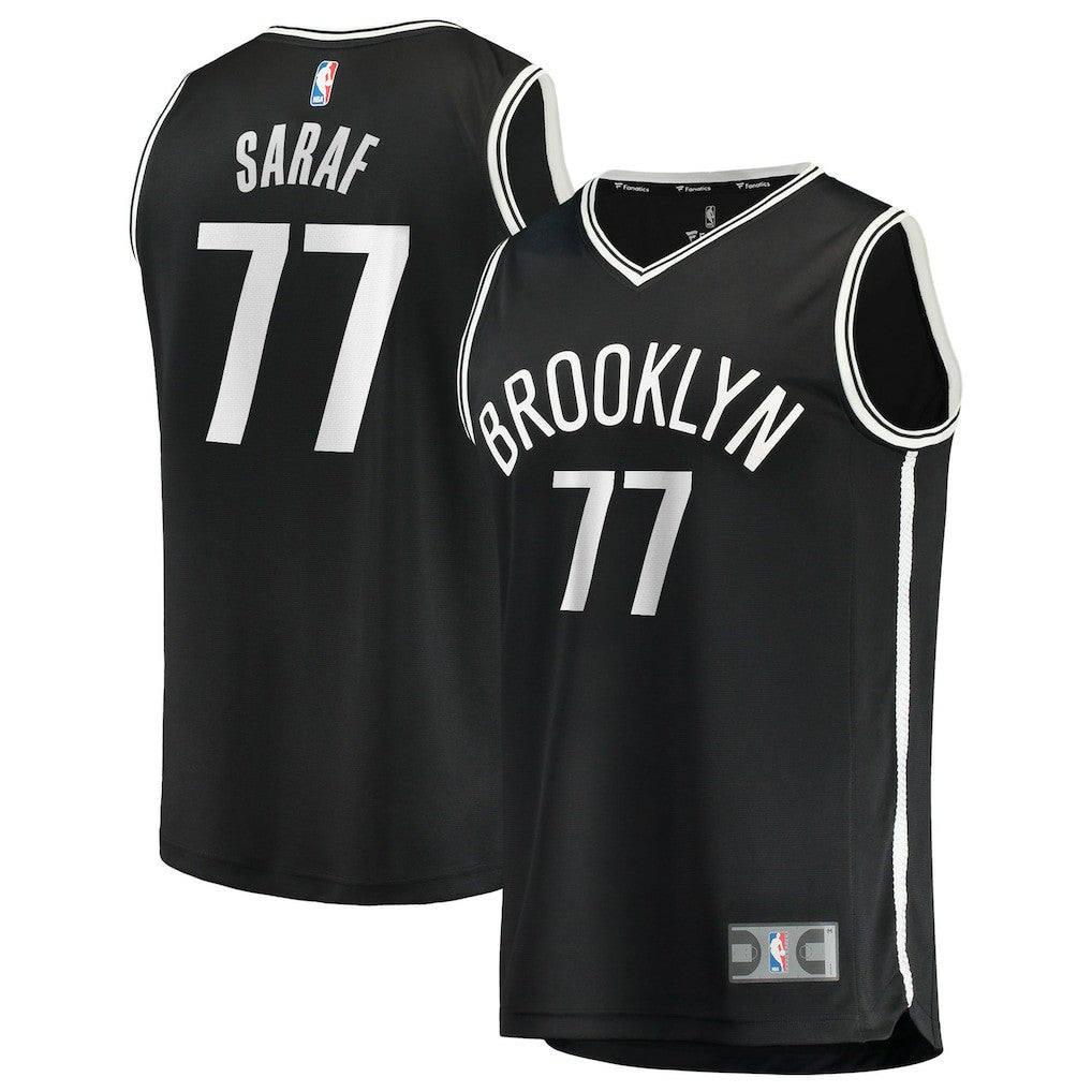 Ben Saraf Brooklyn Nets Youth Fast Break Replica Jersey Black Icon Edition | Fanatics online