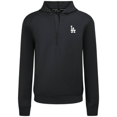 Los Angeles Dodgers Levelwear Technic Insignia Quarter-Zip Hoodie - Black - MLB Online