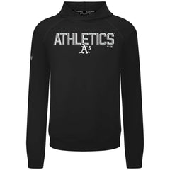 Athletics Levelwear Mandate Carve Tri-Blend Hoodie - Black - MLB Discount