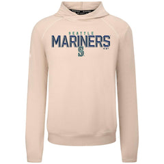 Seattle Mariners Levelwear Mandate Carve Tri-Blend Hoodie - Khaki - MLB Sale