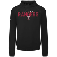 Texas Rangers Levelwear Mandate Carve Tri-Blend Hoodie - Black - MLB Lifestyle