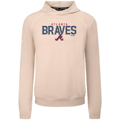 Atlanta Braves Levelwear Mandate Carve Tri-Blend Hoodie - Khaki - MLB Online