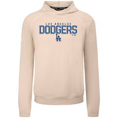 Los Angeles Dodgers Levelwear Mandate Carve Tri-Blend Hoodie - Khaki - MLB Discount