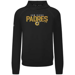 San Diego Padres Levelwear Mandate Carve Tri-Blend Hoodie - Black - MLB Discount
