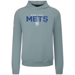 New York Mets Levelwear Mandate Carve Tri-Blend Hoodie - Gray - MLB on Sale