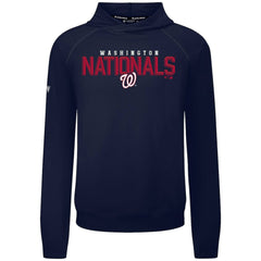Washington Nationals Levelwear Mandate Carve Tri-Blend Hoodie - Navy - MLB Lifestyle