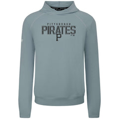 Pittsburgh Pirates Levelwear Mandate Carve Tri-Blend Hoodie - Gray - MLB Discount