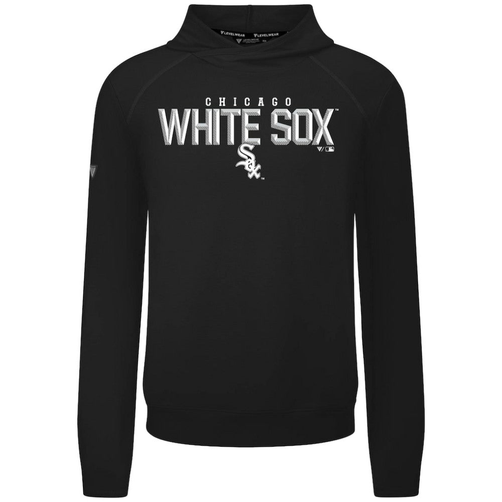 Chicago White Sox Levelwear Mandate Carve Tri-Blend Hoodie - Black - MLB Online