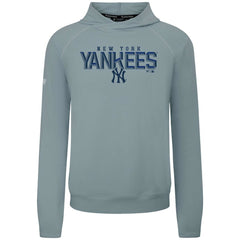 New York Yankees Levelwear Mandate Carve Tri-Blend Hoodie - Gray - MLB Online