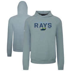 Tampa Bay Rays Levelwear Mandate Carve Tri-Blend Hoodie - Gray - MLB Lifestyle