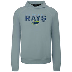 Tampa Bay Rays Levelwear Mandate Carve Tri-Blend Hoodie - Gray - MLB Lifestyle
