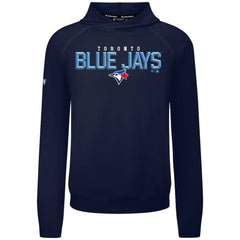 Toronto Blue Jays Levelwear Mandate Carve Tri-Blend Hoodie - Navy - MLB Discount