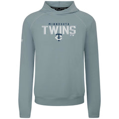 Minnesota Twins Levelwear Mandate Carve Tri-Blend Hoodie - Gray - MLB Discount
