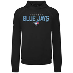 Toronto Blue Jays Levelwear Mandate Carve Tri-Blend Hoodie - Black - MLB Online