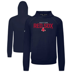 Boston Red Sox Levelwear Mandate Carve Tri-Blend Hoodie - Navy - MLB Online