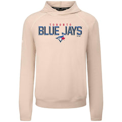 Toronto Blue Jays Levelwear Mandate Carve Tri-Blend Hoodie - Khaki - MLB Lifestyle