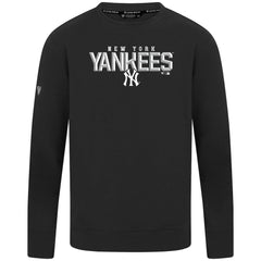 New York Yankees Levelwear Mandate Carve Tri-Blend Sweatshirt - Black - MLB Online