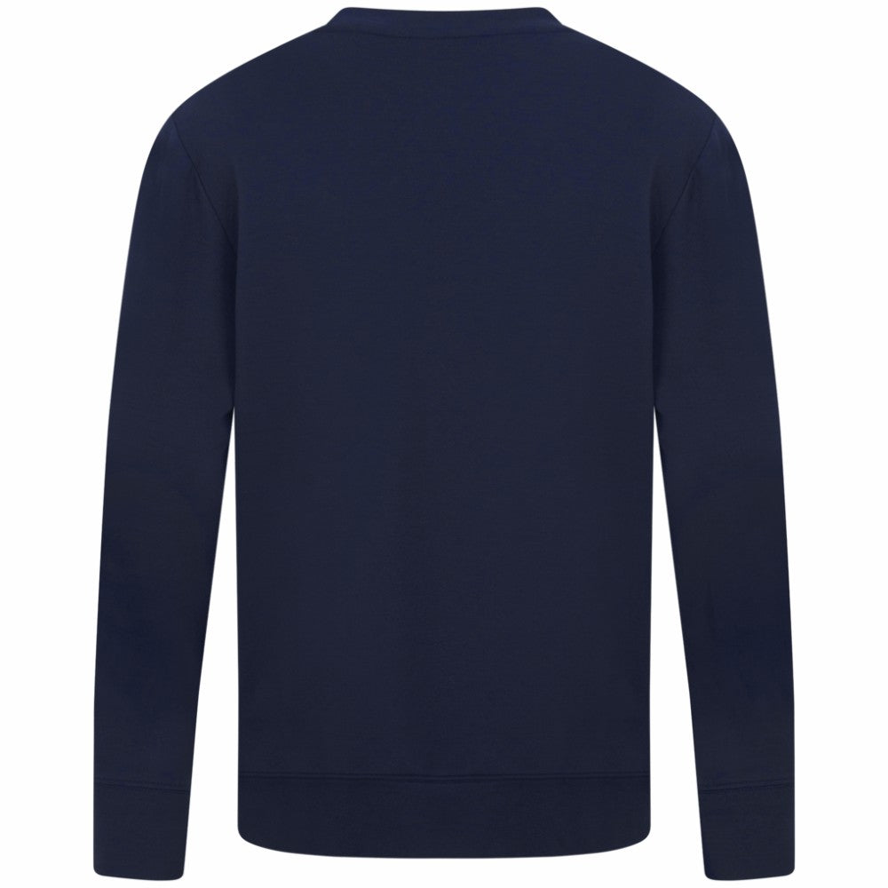 New York Yankees Levelwear Mandate Carve Tri-Blend Sweatshirt - Navy - MLB Lifestyle