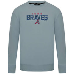 Atlanta Braves Levelwear Mandate Carve Tri-Blend Sweatshirt - Gray - MLB Online