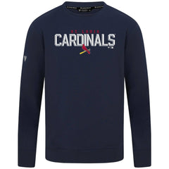 St. Louis Cardinals Levelwear Mandate Carve Tri-Blend Sweatshirt - Navy - MLB Sale