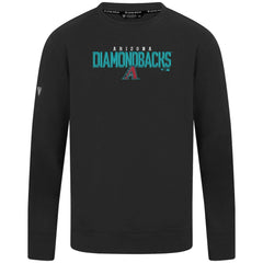 Arizona Diamondbacks Levelwear Mandate Carve Tri-Blend Sweatshirt - Black - MLB Online