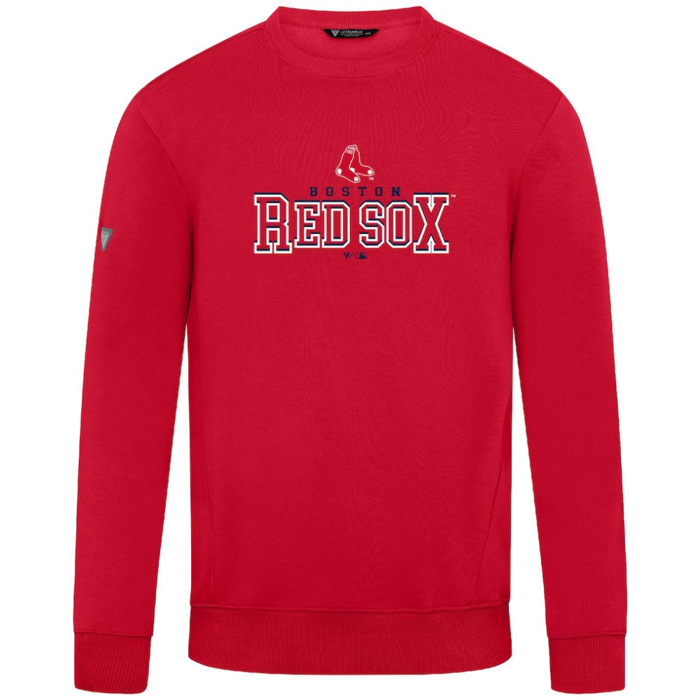 Boston Red Sox Levelwear Zane Journey Sweatshirt - Red - MLB Sale