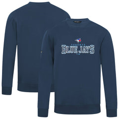 Toronto Blue Jays Levelwear Zane Journey Sweatshirt - Navy - MLB Lifestyle