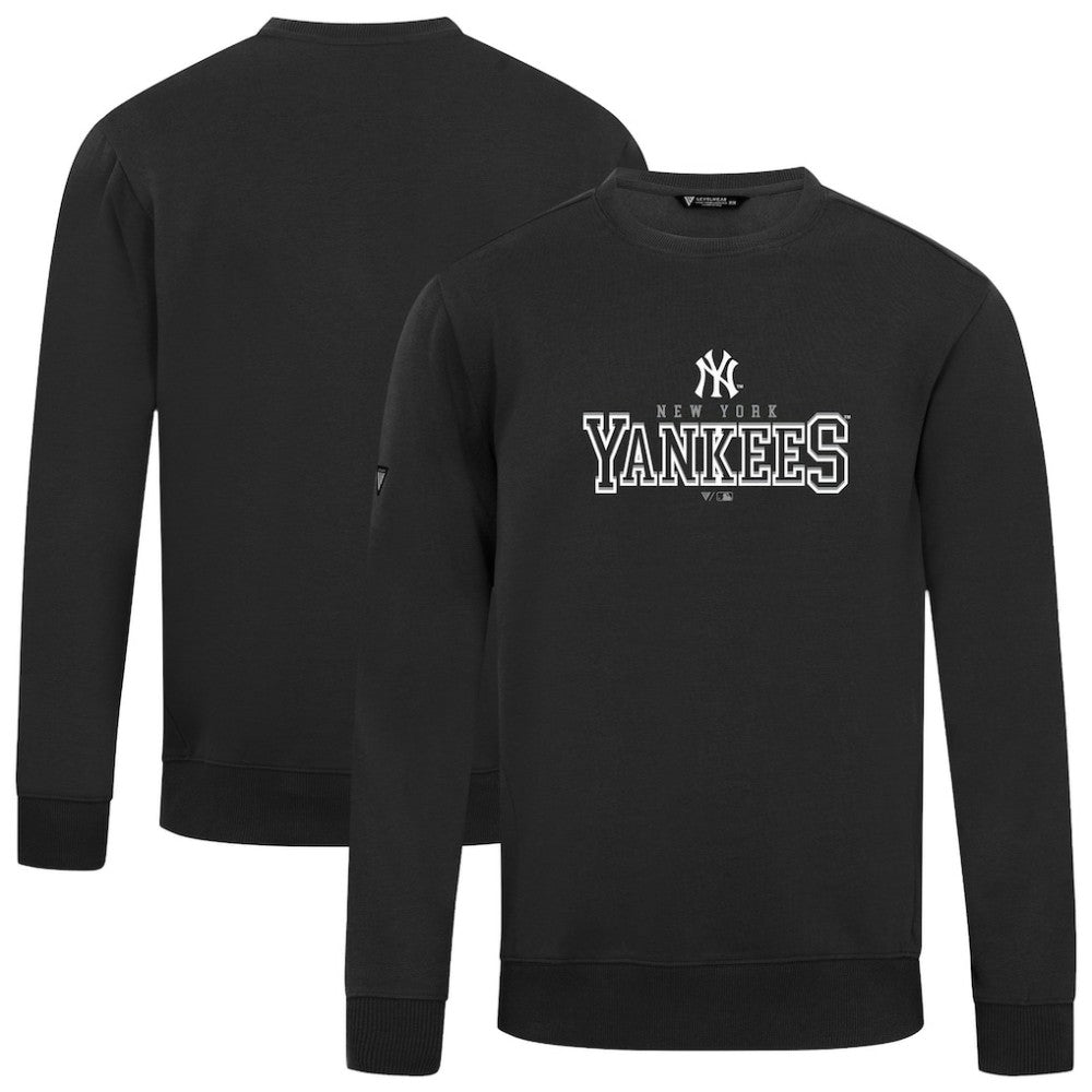 New York Yankees Levelwear Zane Journey Sweatshirt - Black - MLB Discount