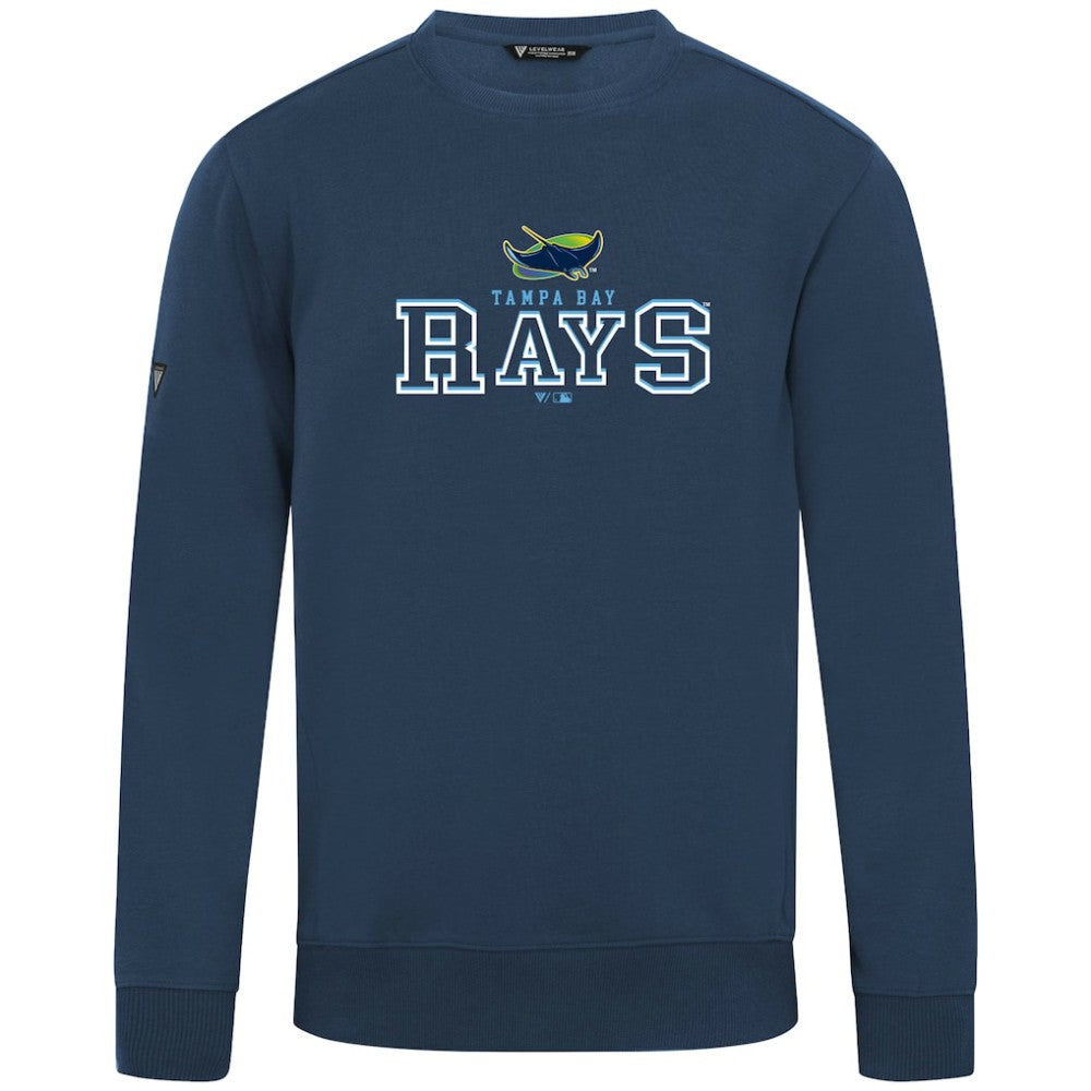 Tampa Bay Rays Levelwear Zane Journey Sweatshirt - Navy - MLB Sale