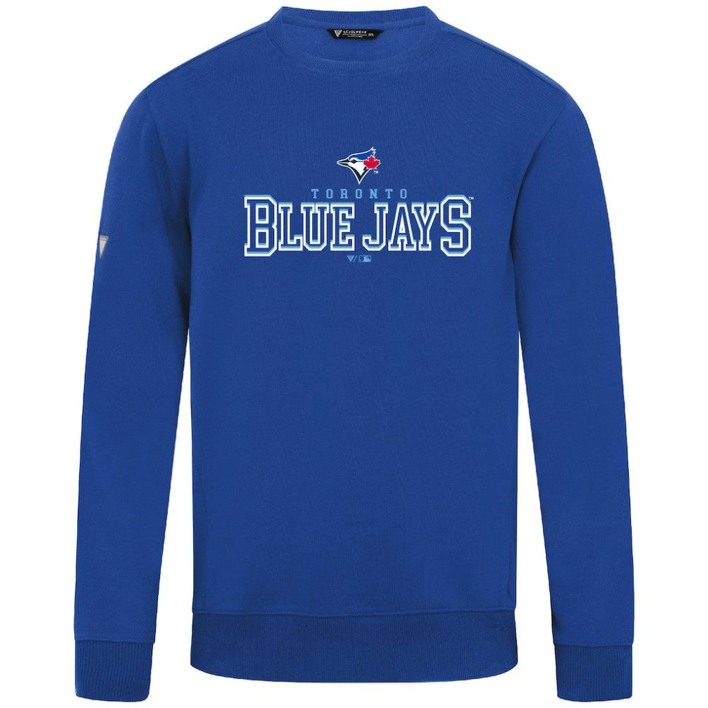 Toronto Blue Jays Levelwear Zane Journey Sweatshirt - Royal - MLB on Sale